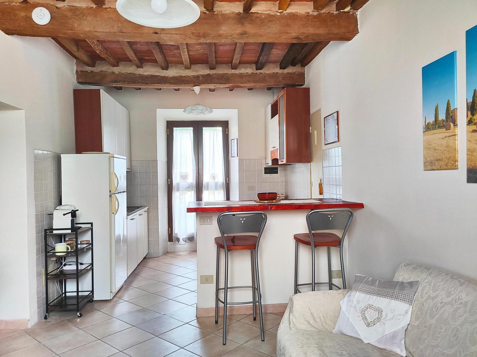 La Casina Di Colle - Appartamento Rustico Sulle Colline Di Pisa Casciana Terme Eksteriør billede